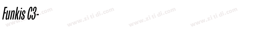 Funkis C3字体转换